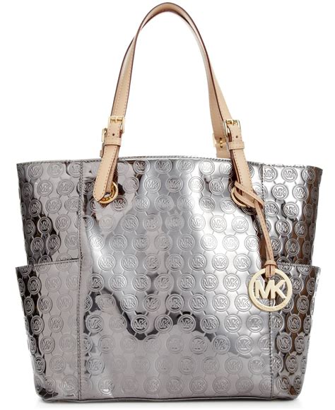 michael kors mk signature logo satchel|Michael Kors handbags.